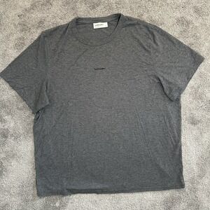 Icebreaker Merino Central T-Shirt Mens 2XL Gray Embroidered Short Sleeve